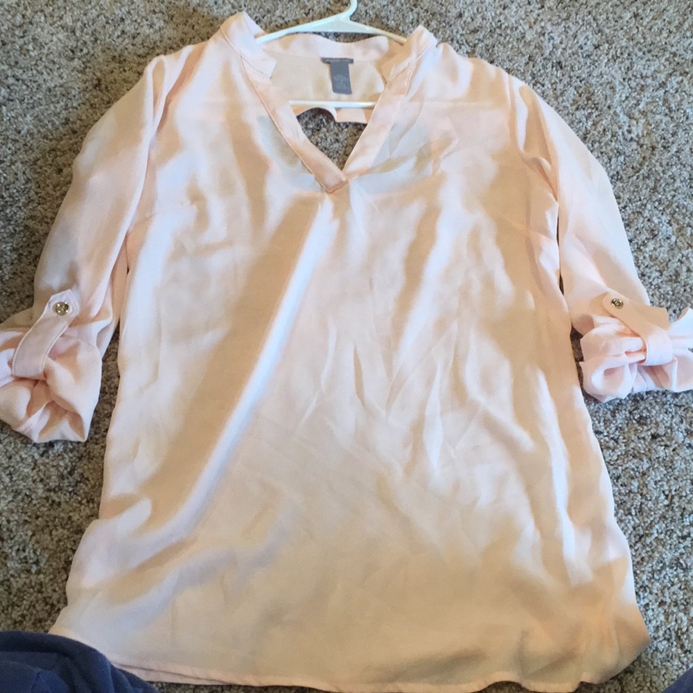 Sheer top size small
